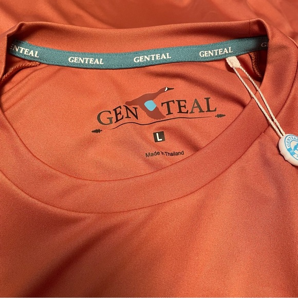 Genteal men’s brrr triple chill effect athletic performance long sleeve tee L - Picture 2 of 5